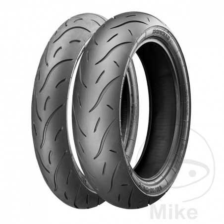 HEIDENAU Front/rear motorcycle tire 100/80-10 58M TUBELESS
 K80 SR 750.01.63
