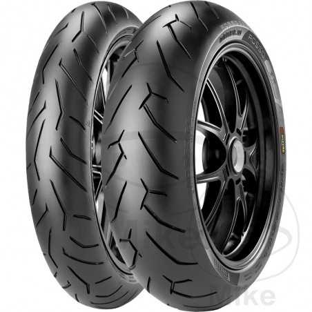 PIRELLI Front motorcycle tire cover 120/70ZR17 (58W) TUBELESS
DIABLO ROSSO 2 K 744.08.07