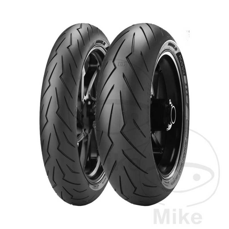 PIRELLI Neumático cubierta moto delantero 120/70ZR17 (58W) TUBELESS 
 DIABLO ROSSO 3 744.00.29