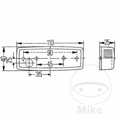HELLA universal blinker 104.08.49