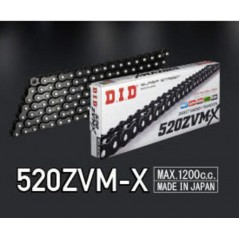 DID Motorcycle chain 520ZVM-X X-RING 520 1095977003