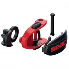 SEAC SUB Máscara de buceo silicona negra AJNA 0750067003160AV