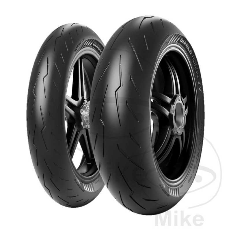 PIRELLI Neumatico cubierta moto trasero 180/60-17 (75W) TL 
 DIABLO ROSSO IV 880.49.85