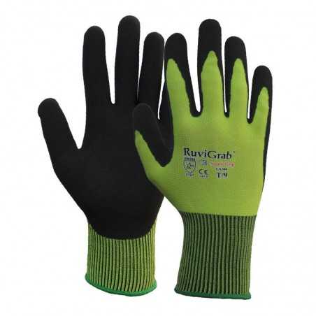 GAHIBRE Guante de trabajo nylon recubrimiento latex SANDY 12066