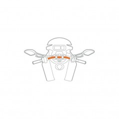LAMPA Fijacion soporte teléfono movil al manillar multifuncion OPTI-LINE LAM91592