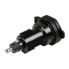 LAMPA Fast charging cigarette lighter charger for mobile phone DIN 2 USB 12/32V 2700MA LAM38882