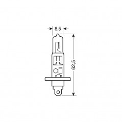 LAMPA Blister 2 lámparas bombillas H1 BLUE-XE 12V 100W P14 5S LAM58181