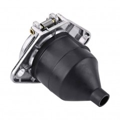 FASEBA Conector enchufe eléctrico remolque metal con tornillos TYPE S 24V 11164