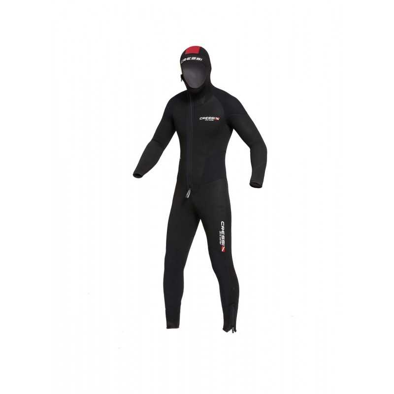 CRESSI Traje de buceo neopreno monopieza con capucha para niño ENDURANCE 5 MM CLV 500023VAR