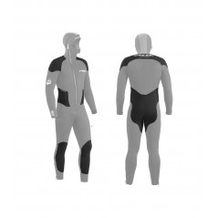 CRESSI Traje de buceo neopreno monopieza con capucha para niño ENDURANCE 5 MM CLV 500023VAR