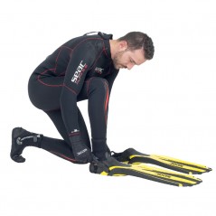 SEAC SUB Aletas de buceo talón abierto PROPULSION 071121295VAR