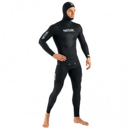 SEAC SUB Traje chaqueta + pantalones buceo hombre SHARK 3 MM 001036227VAR