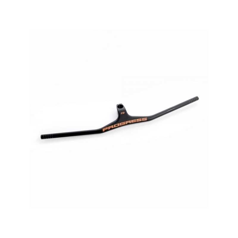 PROGRESS Manillar bicicleta PG-235 COCKPIT 17º CARBON MTB 800 MM 90 PGMAMTB235CE90