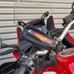 SHAD Soporte para telefono movil al manillar de moto SG71, 180 X 90 MM X0SG71H