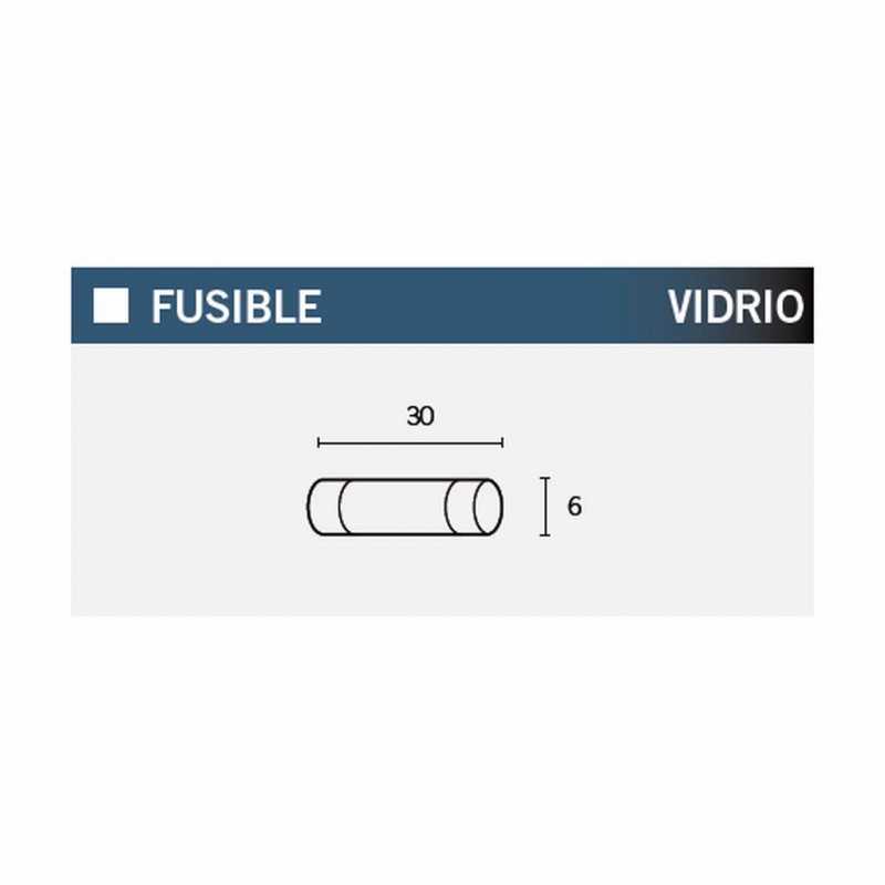 V PARTS Caja 100 fusibles 30 mm 30A 14700