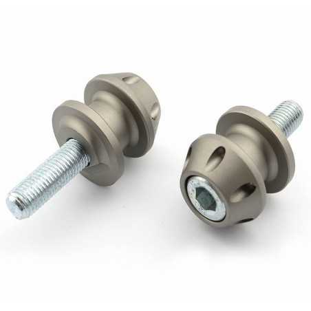 V PARTS Knobs diabolos adaptadores basculante caballete negro M10 667NR