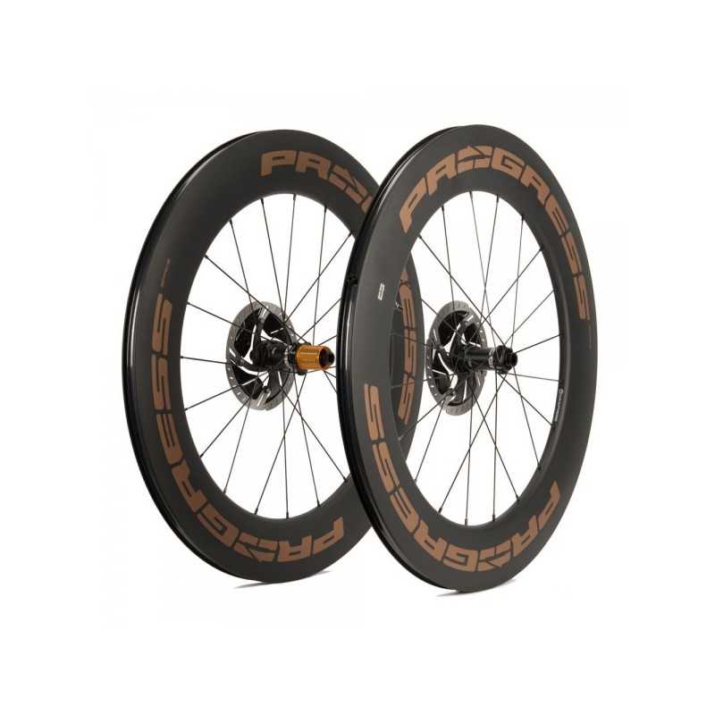 PROGRESS Juego de ruedas bicicleta SPACE DISC LTD 12X100/12X142 SHIMANO HG PUSPDLCDJHG