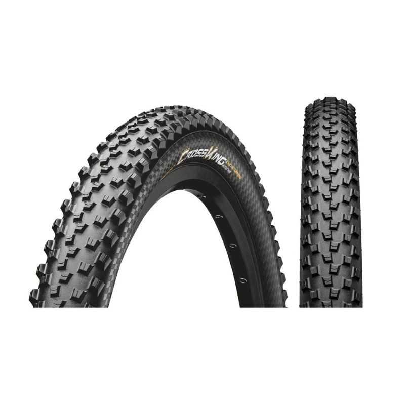 CONTINENTAL Cubierta neumatico CROSS KING 26x2.20 SKIN RACESPORT PLEGABLE NEGRO 55-559 323445