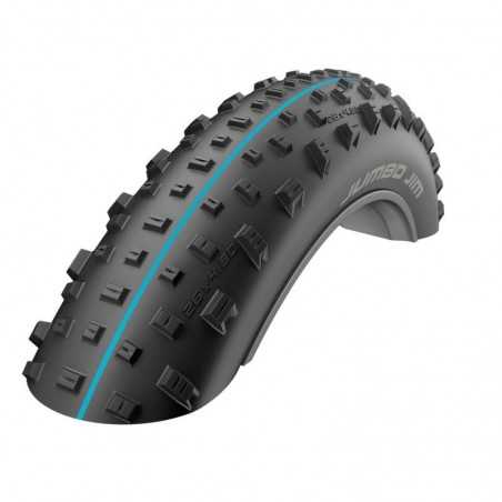 SCHWALBE TIRE JUMBO JIM 26x4.00 HS466 LITESKIN PERFORMANCE ADDIX PLEGABLE NEGRO 100-559 318246