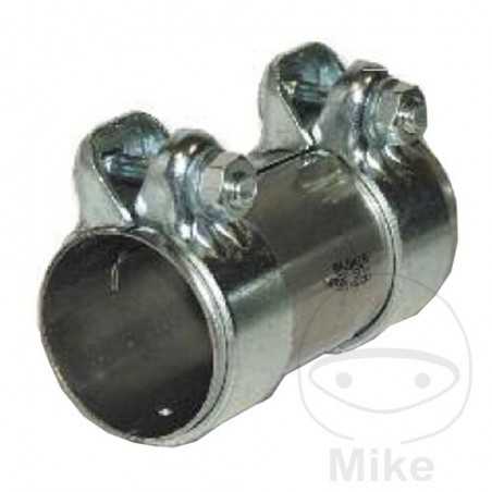 HJS Conector tubo de escape con abrazadera doble 36/90 MM 372.66.01