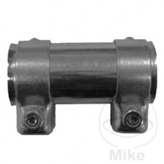 SIN MARCA Conector tubo de escape con abrazadera doble 50/125 MM 376.83.22
