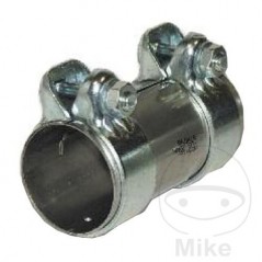 SIN MARCA Conector tubo de escape con abrazadera doble 42/125 MM 376.83.14