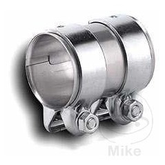 SIN MARCA Conector tubo de escape con abrazadera doble 42/95 MM 376.83.19