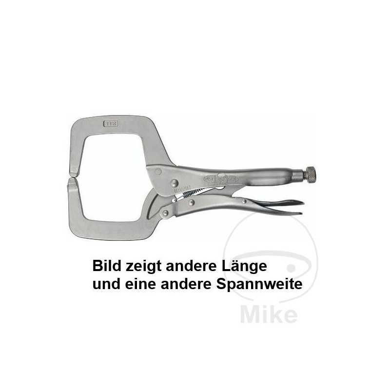 IRWIN C-shaped gripping pliers fixed jaws 605 MM MAX 254 6360056