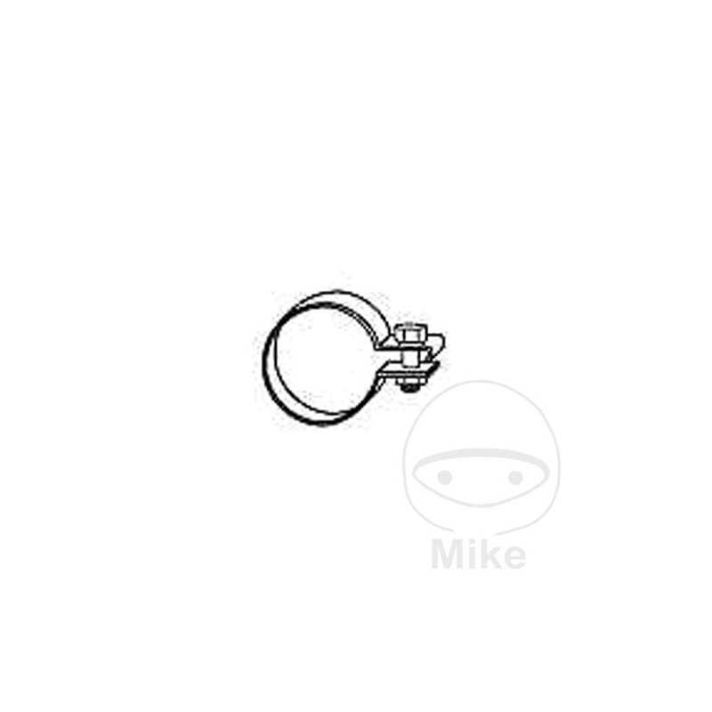 HJS Abrazadera silenciador de escape 78.5 MM 378.46.59