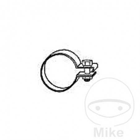 HJS Abrazadera silenciador de escape 55.5 MM 373.59.33