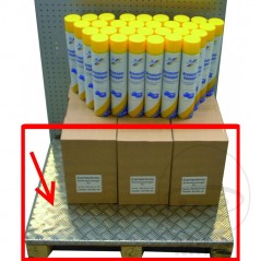 SIN MARCA Euro pallet cover - Aluminum quintet 800X600 MM 800X600 MM 694.24.60