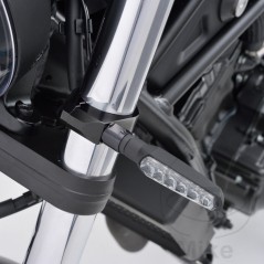 DAYTONA Abrazadera de horquilla con soporte para intermitente 43 MM ALU 705.14.94