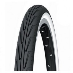 MICHELIN Cubierta neumático blanco/negro 20x1.75 diábolo city para niños 30806