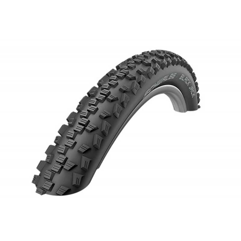 SCHWALBE Cubierta Land Cruiser 26x2.10 Black Jack PP A/R Negra 32783