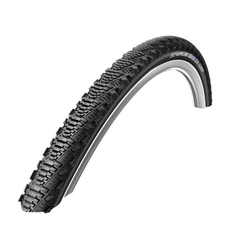 SCHWALBE TIRE CX COMP 20x1.75 K-GUARD HS369 LITESKIN ACTIVELINE SBC RIGIDA NEGRO REFLEC. 47-406 318288