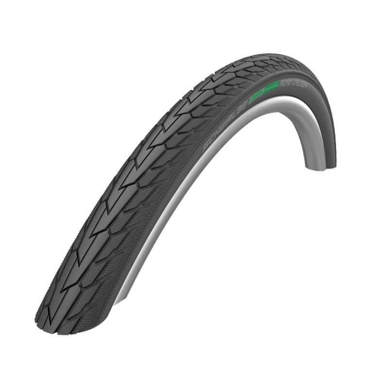 SCHWALBE CUBIERTA NEUMATICO ROAD CRUISER 20x1.75 K-GUARD GREEN COMPOUND HS484 TWINSKIN RIGIDA NEGRO 47-406 318662