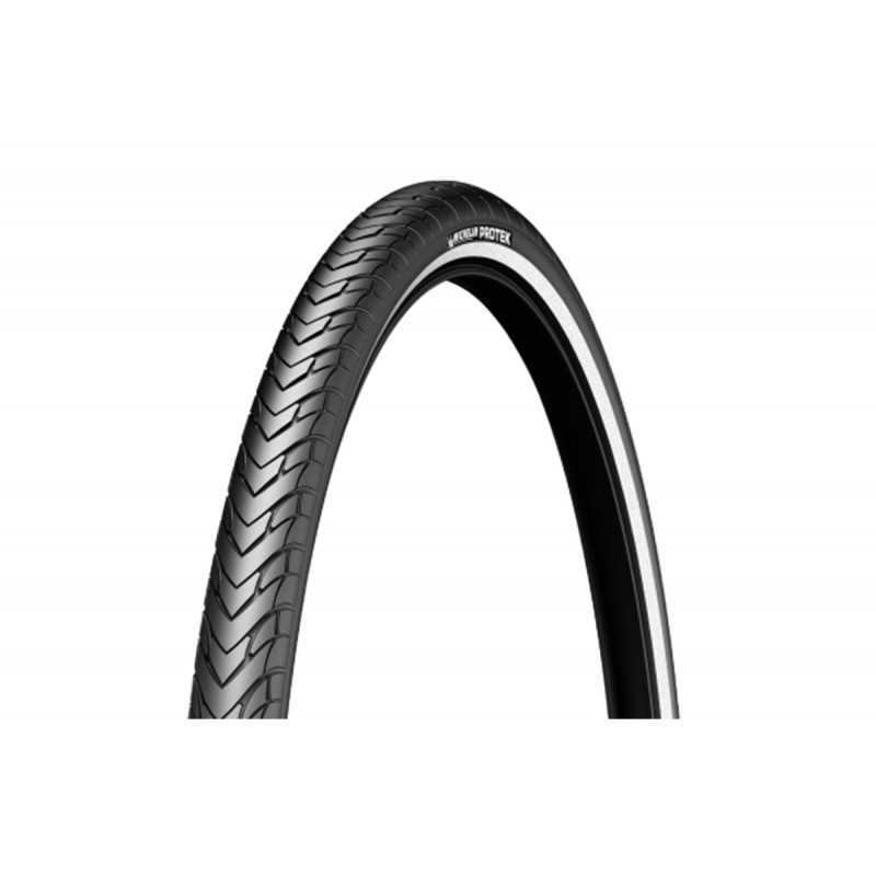 MICHELIN Cubierta neumático reflectante 700x40c PROTEK para ciudad y pista 40186