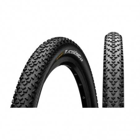 CONTINENTAL Cubierta neumatico RACE KING II 27.5x2.20 SKIN SHIELDWALL TUBEL. READY PLEGABLE NEGRO 55-584 322825