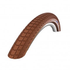 SCHWALBE Cubierta neumatico BIG BEN 28x2.00 K-GUARD HS439 TWINSKIN ACTIVELINE SBC RIGIDA MARRON REFLEC. 50-622 318437