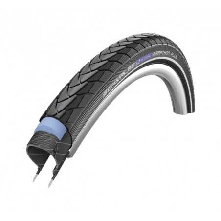 SCHWALBE Cubierta neumatico para bicicleta reflectante MARATHON PLUS HS 440 26X1 5/8650X40A 42-590 SKIN 318414
