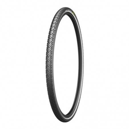MICHELIN Cubierta 700x40c Protek Cross Max con Flancos Reflectantes para Bicicletas Urbanas 30985