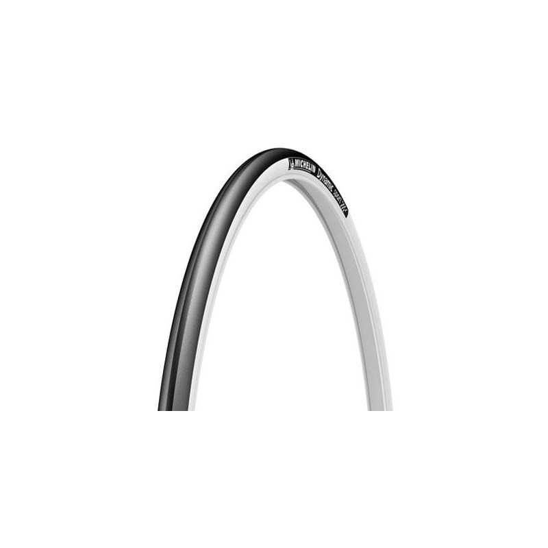 MICHELIN Cubierta neumatico negra/blanca 700X25 DYNAMIC SPORT 34826