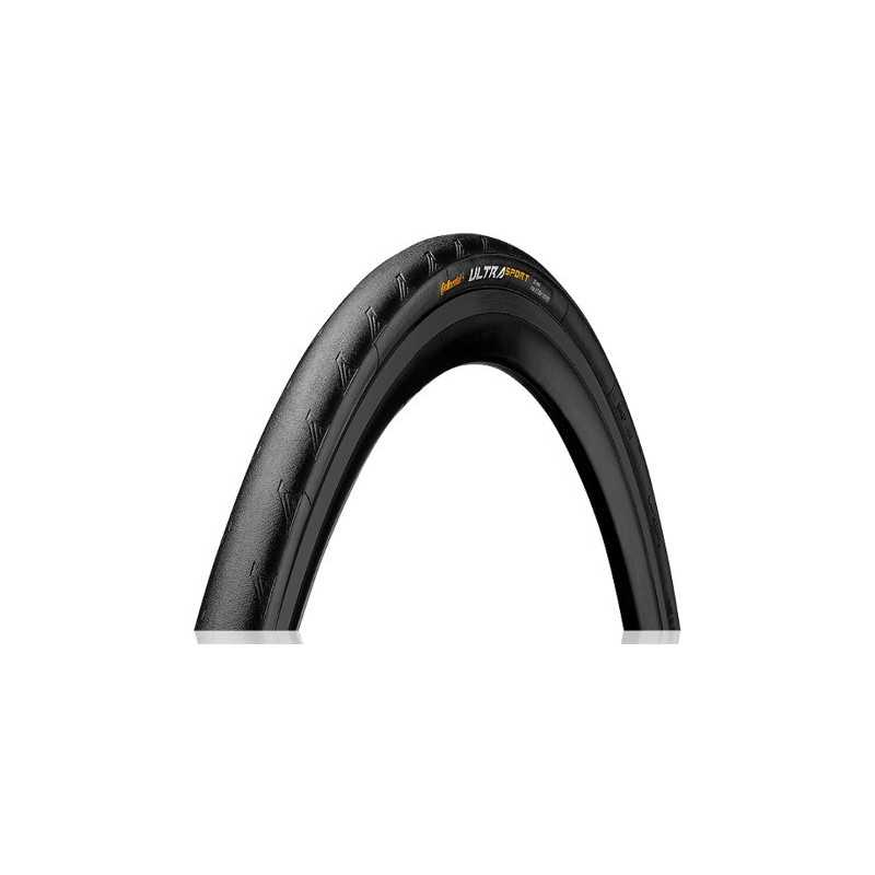 CONTINENTAL Cubierta neumatico ULTRA SPORT 2 PLEGABLE 700x25 NEGRA/ROJA 323123