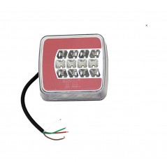 CARPRISS Box of 10 taillights left side for trailer LED 10 6X10X3,5 CM 12/24V IP67 15 71513915