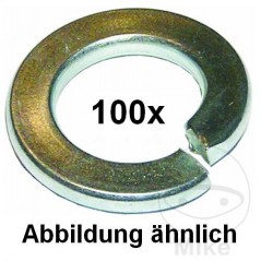 DRESSELHAUS Arandela elástica cincada M8 127 (100U) 486.70.65