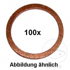 DRESSELHAUS Copper gasket for motorcycle 18 X 22 X 1.5
 (100U) 18 X 22 X 1.5
 (100U) 459.23.09