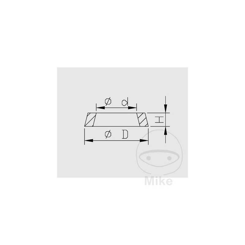 KAYABA Junta amortiguador para moto 773.11.82