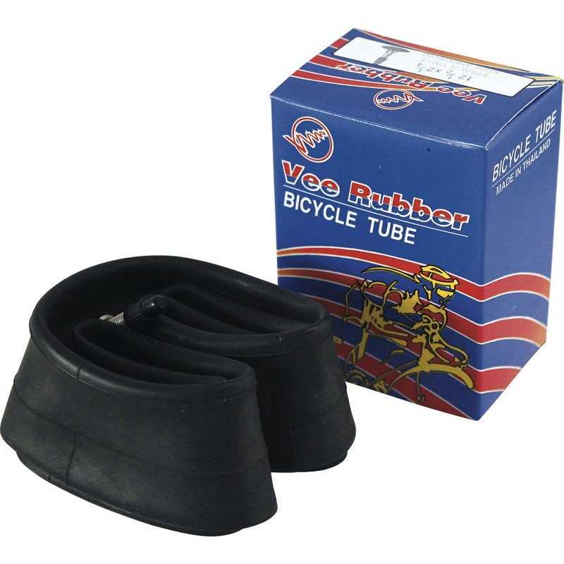 VEE RUBBER Cámara 12-1/2 x 2-1/4 con válvula presta fina para bicicletas 31717