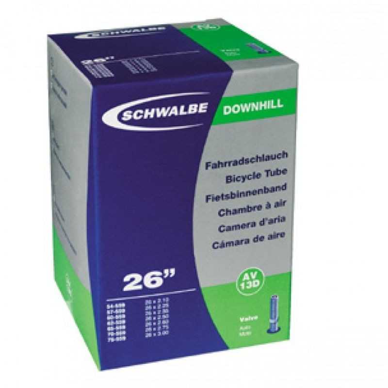 SCHWALBE Camara de aire para bicicleta 26x2.10-3.00 DOWNHILL 40MM 318604