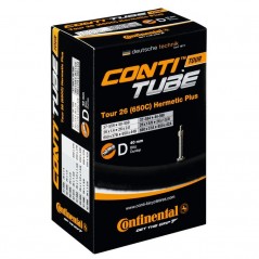 CONTINENTAL Camara de aire para bicicleta 26x1 1/8-1.75'TOUR HERMETIC 40MM 321211